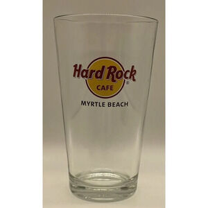 Hard Rock Cafe Myrtle Beach Beer Pint Glass 16 oz